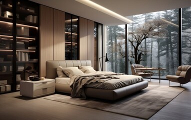 Bedroom Design Ideas. AI