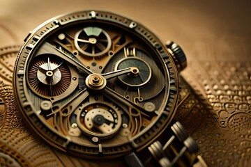 Fototapeta na wymiar antique pocket, watch old pocket watch, old watch mechanism, antique pocket watch, pocket dial closeup, old wrist watch