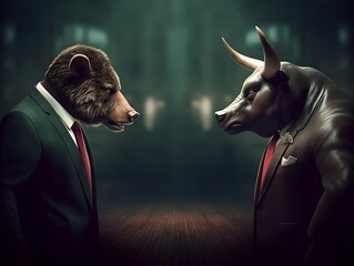 Bullenmarkt vs. Bärenmarkt: Das Spiel an der Börse