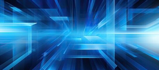 Abstract blue background.