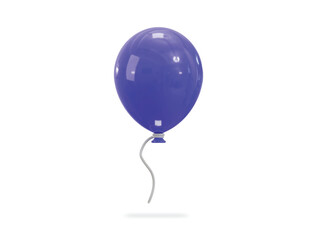 3d balloon icon vector illustration