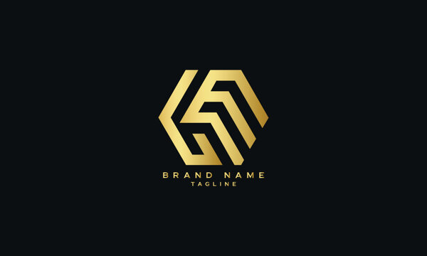 LGE, LGM, GLM, GLE, GE, EG, GM, MG,  Abstract initial monogram letter alphabet logo design