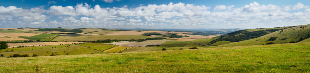 The South Downs Way above Lewes © Chris