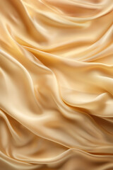 Fototapeta premium Soft Fabric Folds in Shades of Yellow