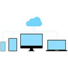 Synchronization of devices between themselves and the cloud.
