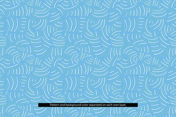 Seamless Abstract Traditional Etnic Hand Drawn Pattern Background