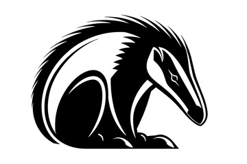 Platypus Australia echidna anteater porcupine badger tattoo print stamp