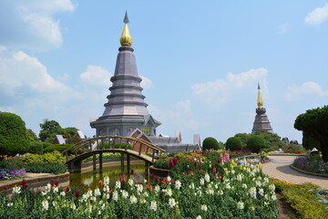 Naklejka premium Thailand temples