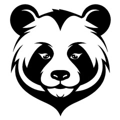 Panda fox bear cute China mist mountain