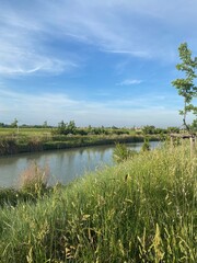 Canal du Midi bei Beziers Südfrankreich