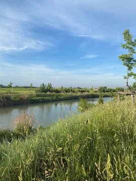 Canal du Midi bei Beziers Südfrankreich