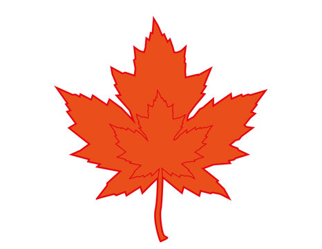 recommend clip art: Maple. Vector maple leaf icon. Maple leaf vector illustration. Canada vector maple leaf symbol. Red maple leaf.