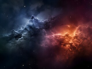 Obraz na płótnie Canvas Mystische Nebel: Eine Reise durch die Nebula