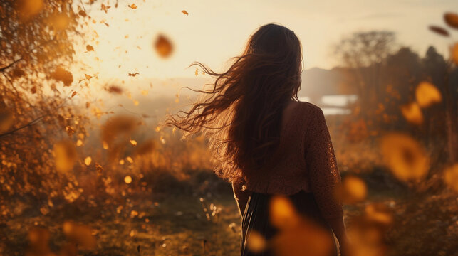 Autumn silhouettes