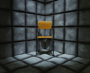 Padded Cell And Empty Chair