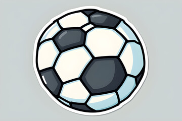 soccer ball. Generative AI