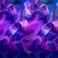 cyberpunk geometric shapes, purple color theme