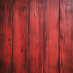 Vertical red wooden textured background. Old red wooden background. Country style. Generative AI