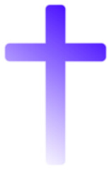 십자가 그라디언트 이미지