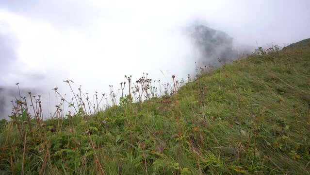 La montagne MORKLAN &agrave; Chatel- France