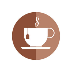 cup of hot tea icon