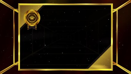 賞状、表彰状、表彰式、式典、コンテストの背景動画３７