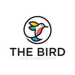 The Bird Logo Design Illustration