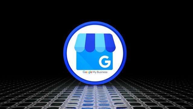 google my bussines, Social Media Logos Visual Presentation - Background Design
