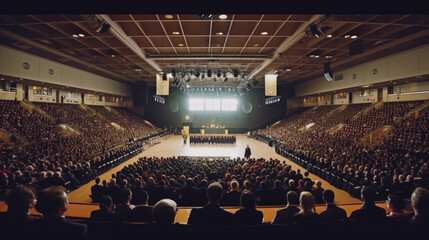 University graduation celebration