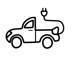 electric car icon