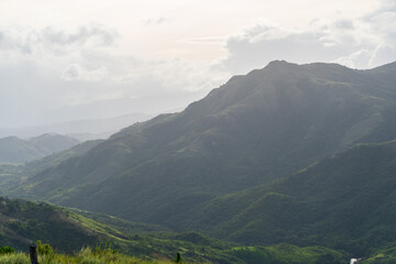 Fototapeta premium Cascadas y paisajes en la comarca 