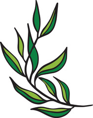 leaves vector