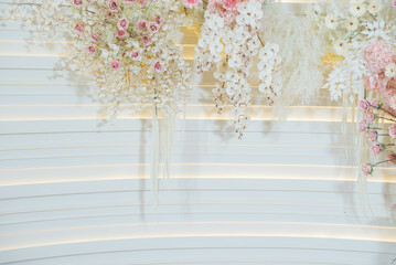 wedding flower backdrop background, colorful background, fresh rose, bunch of flower