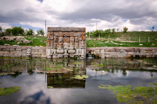 Eflatun Spring Hittite Water Monument. It is a holy water monument built during the Hittites Period. Konya, T&uuml;rkiye