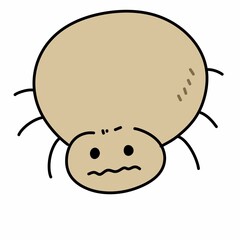 cute cartoon of a spider