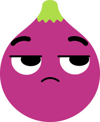 Fig Face Looking Right Mistrust