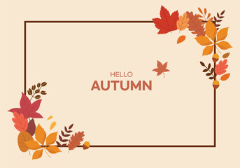 autumn background illustration