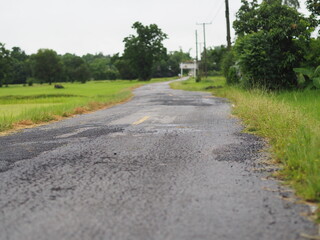 road in the countryside