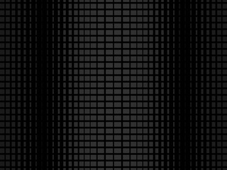 Black metal texture steel background. Luxurious steel ornament. Perforated metal sheet.