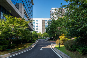 Modern business office building outdoor