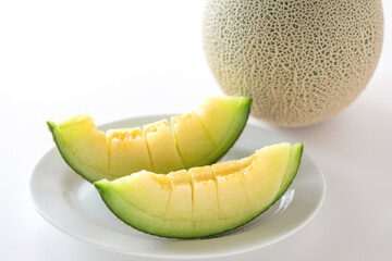 丸ごとメロンとカットメロン