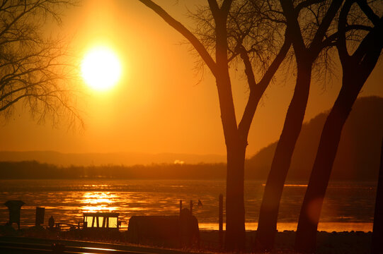 Golden Hour over Lake Pepin