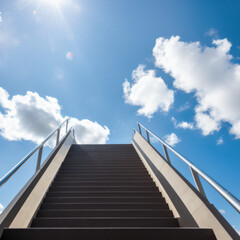 A Stairway Going Up Into the Sky