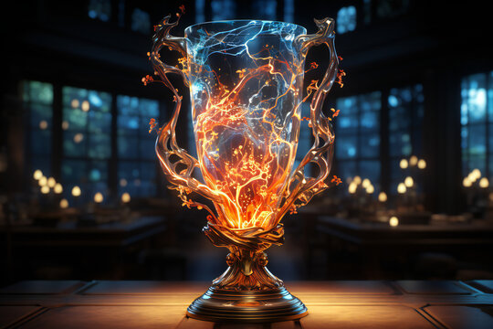 Success: First Place Winners Trophy Champion's Glory and Achievement with Gold Medal and Top Prize | Glorious Victory and Triumph Celebration Conquer and Accomplish with Champion's Crown Sport Triumph