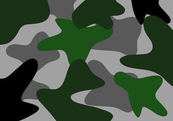 camouflage seamless pattern