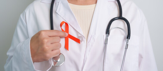 Orange Ribbon for Leukemia, Kidney cancer day, world Multiple Sclerosis, CRPS, Self Injury...