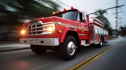 speeding fire truck on its way to a emergency.

Made with the highest quality generative AI tools