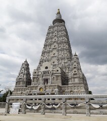 Phra Maha Pagoda of this Bodhgaya It is 53 meters tall and took only 2 years to build. But the...