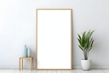 Frame Mockup - Contemporary Elegance, generative ai