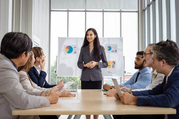 Group of multiethnic businessmen